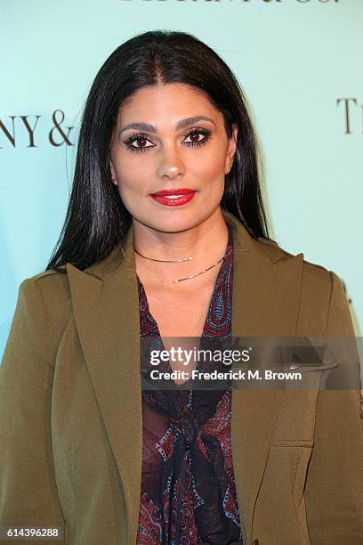 Designer Rachel Roy celebrates the unveiling of the renovated Tiffinay & Co. Beverly Hills store at Tiffany & Co. On October 13, 2016 in Beverly...