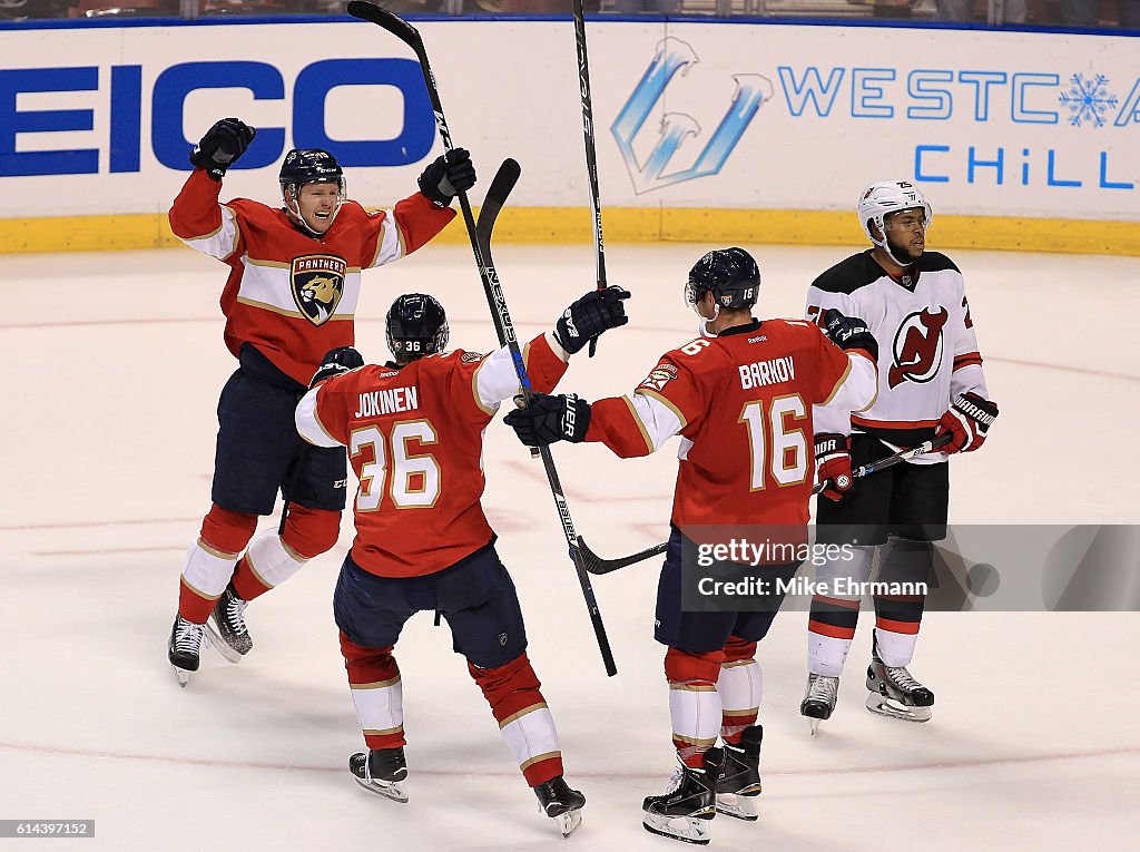 New Jersey Devils v Florida Panthers