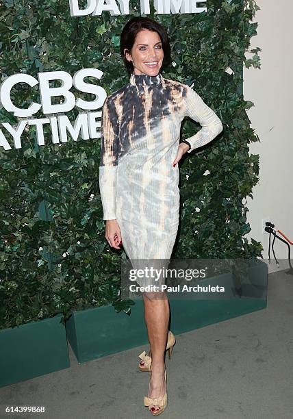 Actress Lesli Kay attends the CBS Daytime For 30 Years celebration at The Paley Center for Media on October 10, 2016 in Beverly Hills, California.