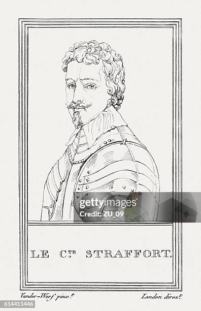 Sir Thomas Wentworth 1st Earl Of Strafford Photos and Premium High Res