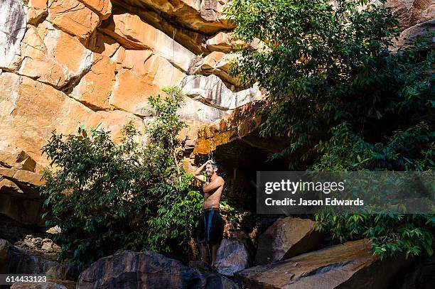 calamity bay, koolama bay, kimberley coast, western australia, australia. - billabong water stock pictures, royalty-free photos & images