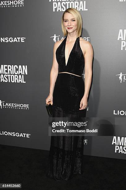 Valorie Curry attends the Special Screening Of Lionsgate's "American Pastoral" on October 13, 2016 in Beverly Hills, California.