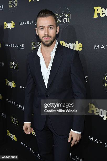 Dancer Artem Chigvintsev attends People's "Ones to Watch" event presented by Maybelline New York at E.P. & L.P. On October 13, 2016 in Hollywood,...