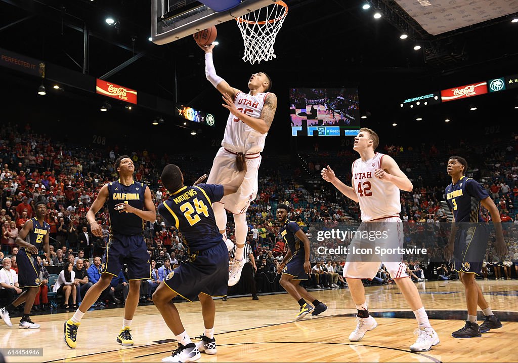 NCAA BASKETBALL: MAR 11 PAC-12 Tournament - Cal v Utah