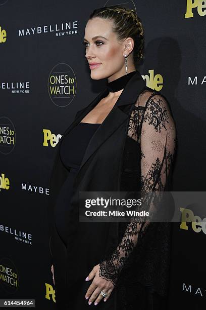 Dancer Peta Murgatroyd attends People's "Ones to Watch" event presented by Maybelline New York at E.P. & L.P. On October 13, 2016 in Hollywood,...