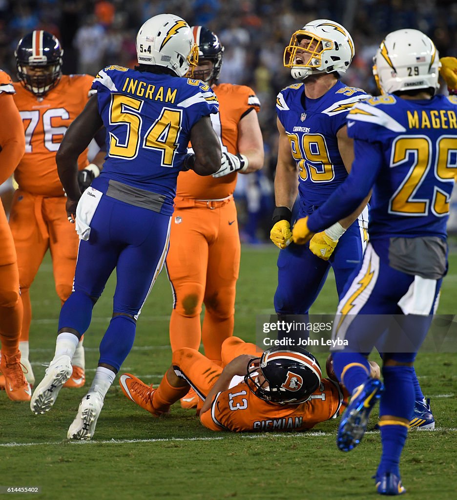 Denver Bronocs vs San Diego Cahrgers