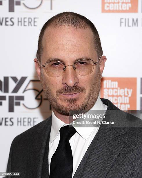 Producer Darren Aronofsky attends the 54th New York Film Festival - "Jackie" screening on October 13, 2016 in New York City.