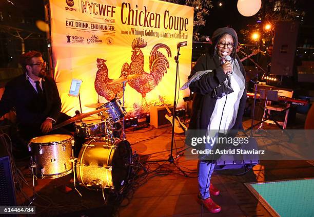 Actor Whoopi Goldberg attends Chicken Coupe hosted by Whoopi Goldberg and Andrew Carmellini at The William Vale on October 13, 2016 in New York City.