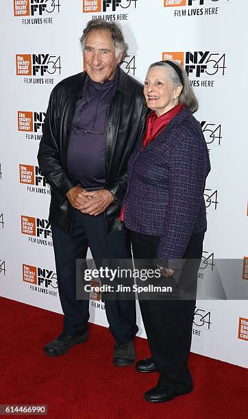 Actors Judd Hirsch and Dana Ivey attend the 54th New York Film Festival "Jackie" screening on October 13, 2016 in New York City.