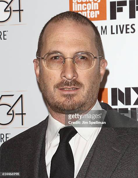 Director/producer Darren Aronofsky attends the 54th New York Film Festival "Jackie" screening on October 13, 2016 in New York City.