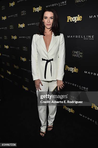 Actress Bridget Regan attends People's "Ones to Watch" event presented by Maybelline New York at E.P. & L.P. On October 13, 2016 in Hollywood,...