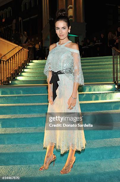 Actress Camilla Belle attends Tiffany & Co.'s unveiling of the newly renovated Beverly Hills store and debut of 2016 Tiffany masterpieces at Tiffany...