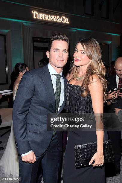 Actor Matt Bomer and actress Sofia Vergara attend Tiffany & Co.'s unveiling of the newly renovated Beverly Hills store and debut of 2016 Tiffany...