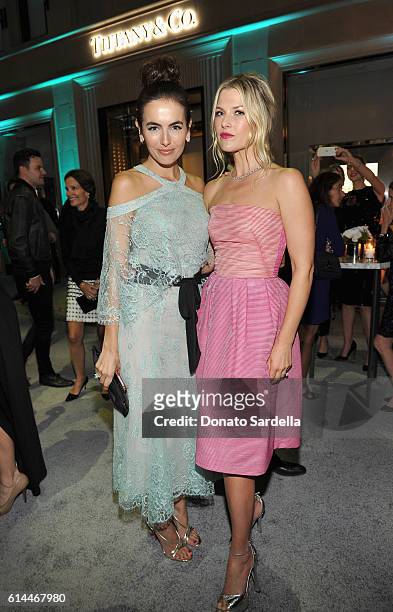 Actresses Camilla Belle and Ali Larter attend Tiffany & Co.'s unveiling of the newly renovated Beverly Hills store and debut of 2016 Tiffany...
