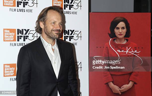 Actor Peter Sarsgaard attends the 54th New York Film Festival "Jackie" screening on October 13, 2016 in New York City.