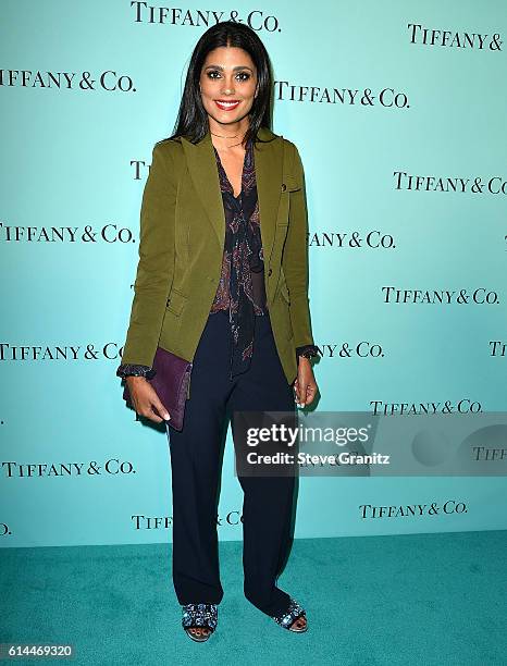 Rachel Roy arrives at the Tiffany And Co. Celebrates Unveiling Of Renovated Beverly Hills Store at Tiffany & Co. On October 13, 2016 in Beverly...
