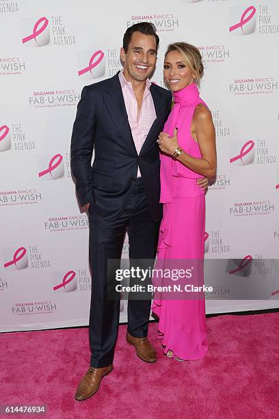 Bill Rancic and television personality/event hostess Giuliana Rancic attend The Pink Agenda's 2016 Gala held at Three Sixty on October 13, 2016 in...