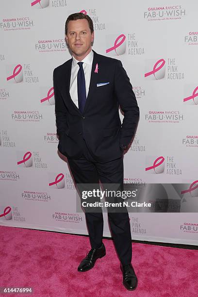 Willie Geist attends The Pink Agenda's 2016 Gala held at Three Sixty on October 13, 2016 in New York City.