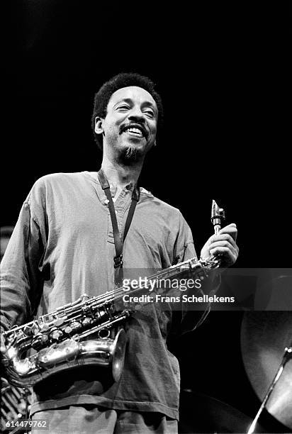 Henry Threadgill, alto saxophone, performs on February 15th 1992 at the BIM huis in Amsterdam, Netherlands