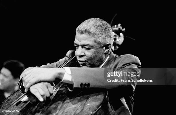 Buster Williams, bass, performs on January 24th 1993 at the BIM huis in Amsterdam, Netherlands