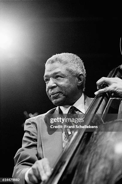 Buster Williams, bass, performs on January 24th 1993 at the BIM huis in Amsterdam, Netherlands