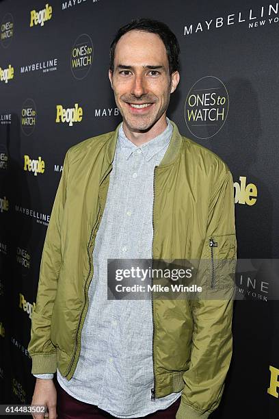 Actor Mike Kaczynski attends People's "Ones to Watch" event presented by Maybelline New York at E.P. & L.P. On October 13, 2016 in Hollywood,...