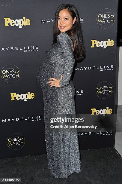 Actress Michelle Ang attends People's "Ones To Watch" party at E.P. & L.P. On October 13, 2016 in West Hollywood, California.