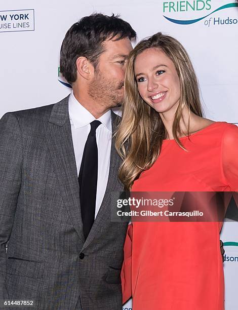 Singer, pianist, talk show host, actor, Harry Connick Jr. And Georgia Tatum Connick attend the 2016 Friends Of Hudson River Park Gala at Hudson River...