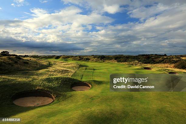 The 408 yards par 4, 10th hole at Royal Birkdale Golf Club, the host course for the 2017 Open Championship on October 11, 2016 in Southport, England.