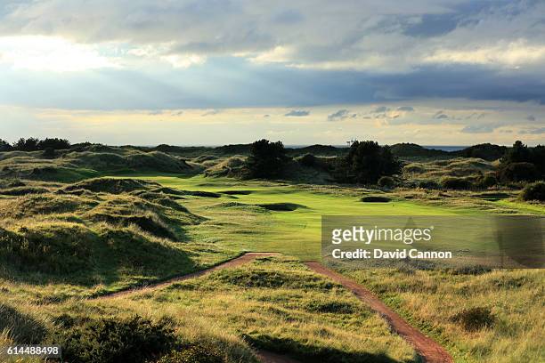 The 436 yards par 4, 11th hole at Royal Birkdale Golf Club, the host course for the 2017 Open Championship on October 11, 2016 in Southport, England.
