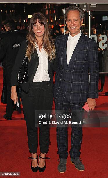 Olivia Grant and Richard E. Grant attend the Mayor's Centrepiece Gala screening of "Their Finest" during the 60th BFI London Film Festival at Odeon...