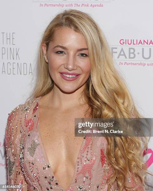 Designer Hayley Paige Wallis attends The Pink Agenda's 2016 Gala held at Three Sixty on October 13, 2016 in New York City.