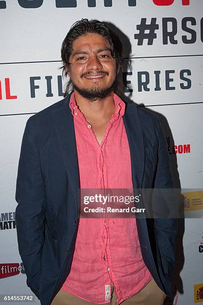 Leynar Gomez at the Egyptian Theatre on October 13, 2016 in Hollywood, California.