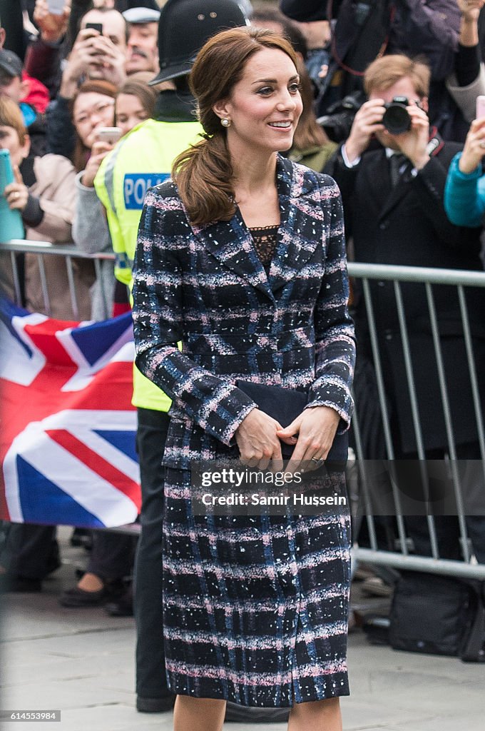 The Duke & Duchess Of Cambridge Visit Manchester
