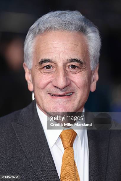 Henry Goodman attends 'Their Finest' Mayor's Centrepiece Gala screening during the 60th BFI London Film Festival at Odeon Leicester Square on October...