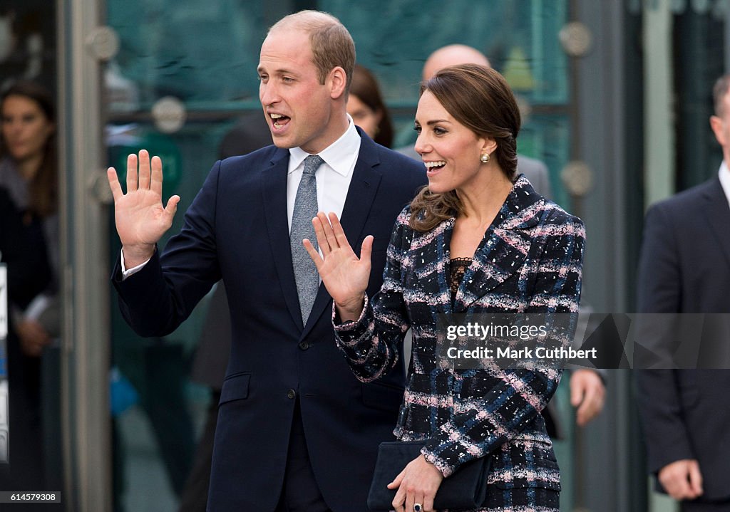 The Duke & Duchess Of Cambridge Visit Manchester