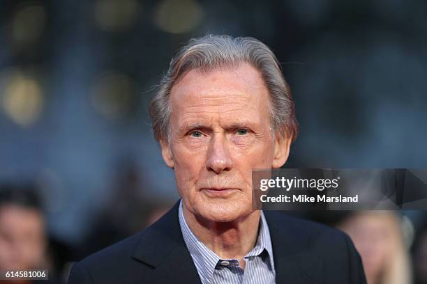 Bill Nighy attends 'Their Finest' Mayor's Centrepiece Gala screening during the 60th BFI London Film Festival at Odeon Leicester Square on October...