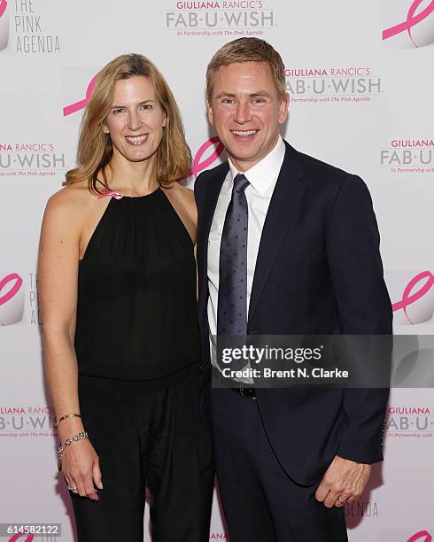 Dawn Kiernan and Pat Kiernan attend The Pink Agenda's 2016 Gala held at Three Sixty on October 13, 2016 in New York City.