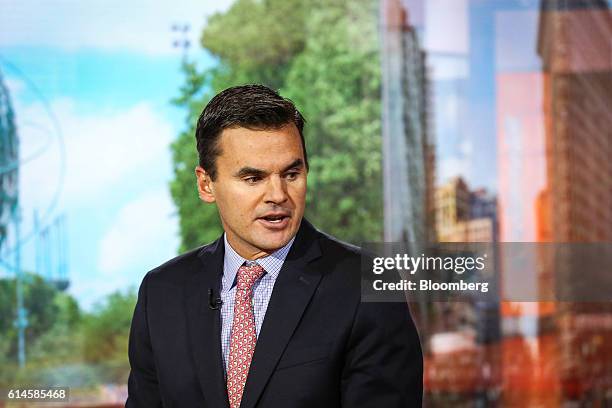 Paul Hickey, co-founder at Bespoke Investment Group LLC, speaks during a Bloomberg Television interview in New York, U.S., on Friday, Oct. 14, 2016....