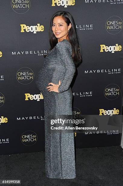 Actress Michelle Ang attends People's "Ones To Watch" party at E.P. & L.P. On October 13, 2016 in West Hollywood, California.