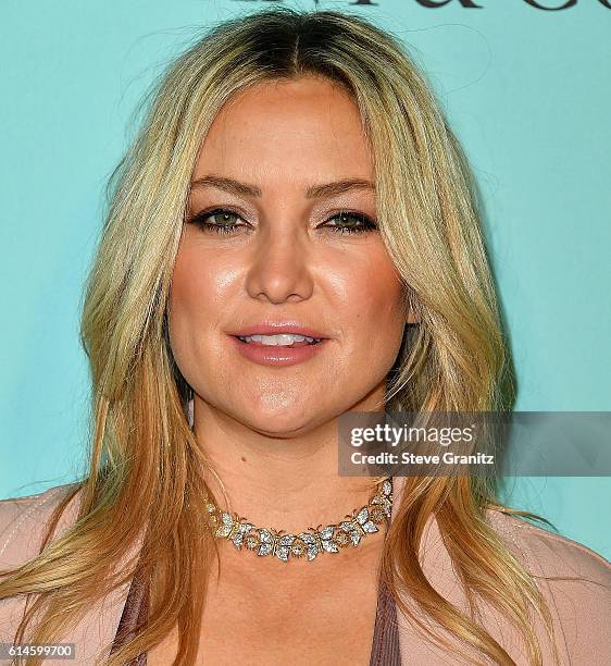 Kate Hudson arrives at the Tiffany And Co. Celebrates Unveiling Of Renovated Beverly Hills Store at Tiffany & Co. On October 13, 2016 in Beverly...