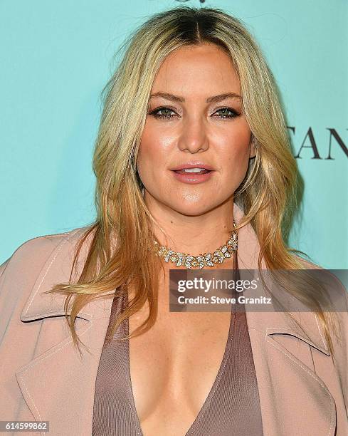 Kate Hudson arrives at the Tiffany And Co. Celebrates Unveiling Of Renovated Beverly Hills Store at Tiffany & Co. On October 13, 2016 in Beverly...