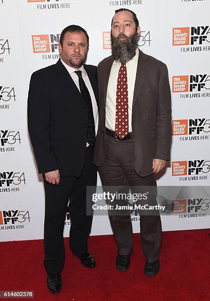 Scott Franklin and Ari Handel attend the 54th New York Film Festival "Jackie" screening intro and Q&A at Alice Tully Hall, Lincoln Center on October...