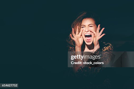 Screaming for help Screaming for help