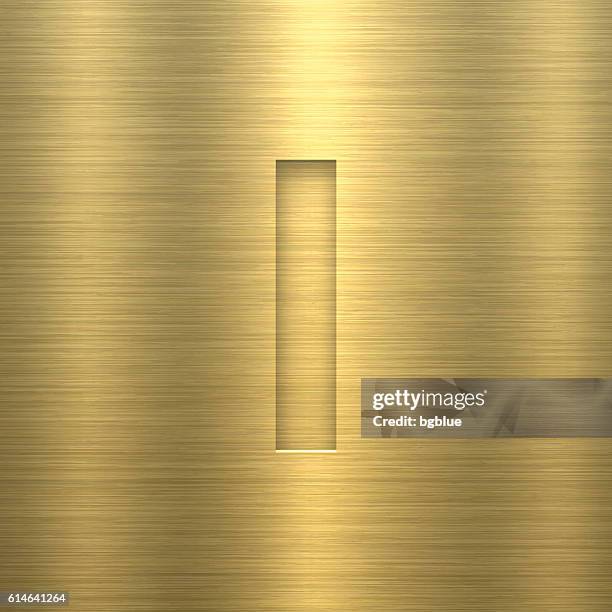 I Lettering Gold 71 Gold Plate Font Stock Photos, High-Res Pictures, and Images - Getty ...