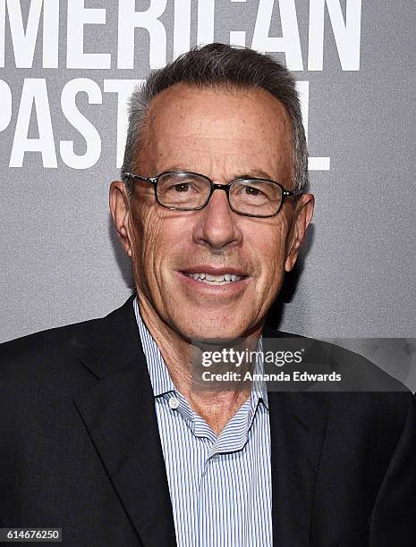 Producer Tom Rosenberg arrives at the premiere of Lionsgate's "American Pastoral" on October 13, 2016 in Beverly Hills, California.