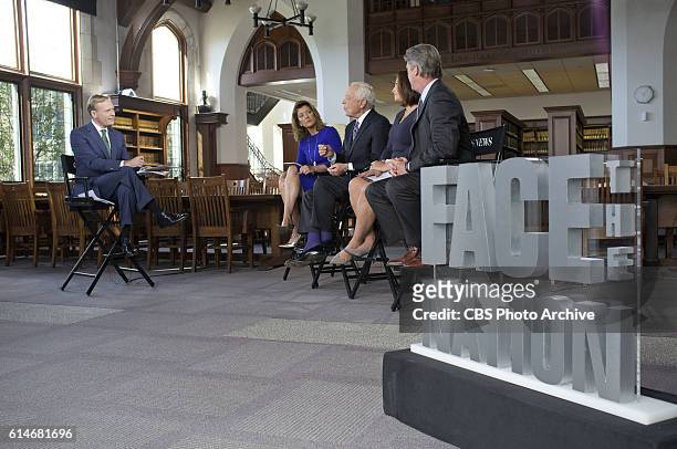 St. Louis, Missouri -- CBS News' "Face the Nation" broadcasts from Washington University in St. Louis ahead of the second presidential debate on the...