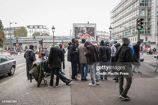 In Paris, hundreds of migrants from Sundan, Afgahnistan, Eritrea, Syria live in the streets. Despite the weather conditions, more of them arrive from...