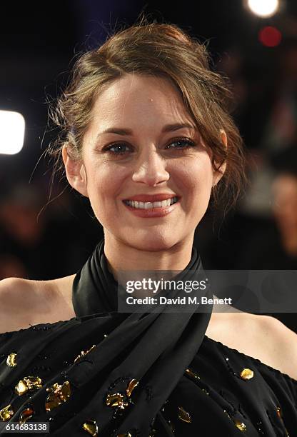 Marion Cotillard attends the 'It's Only The End Of The World' BFI Flare Special Presentation screening during the 60th BFI London Film Festival at...