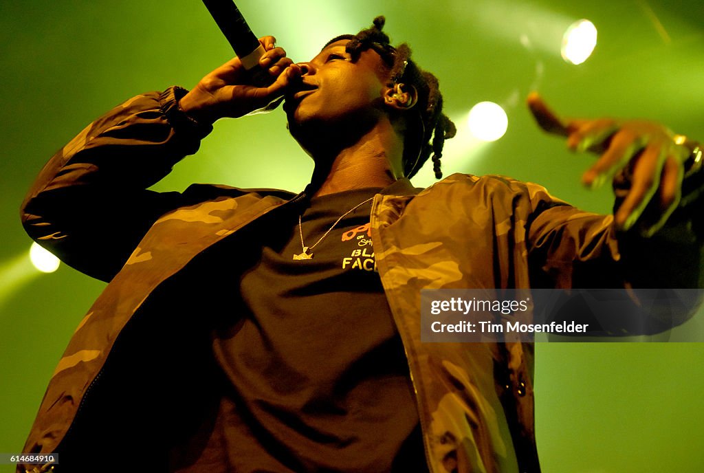 ScHoolboy Q And Joey Bada$$ Perform At Fox Theater
